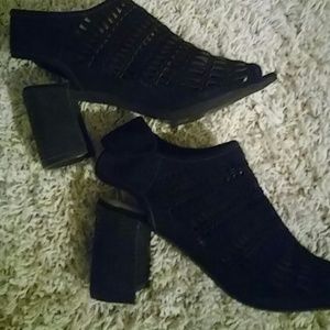 Jeffrey Campbell cutout mule sling black